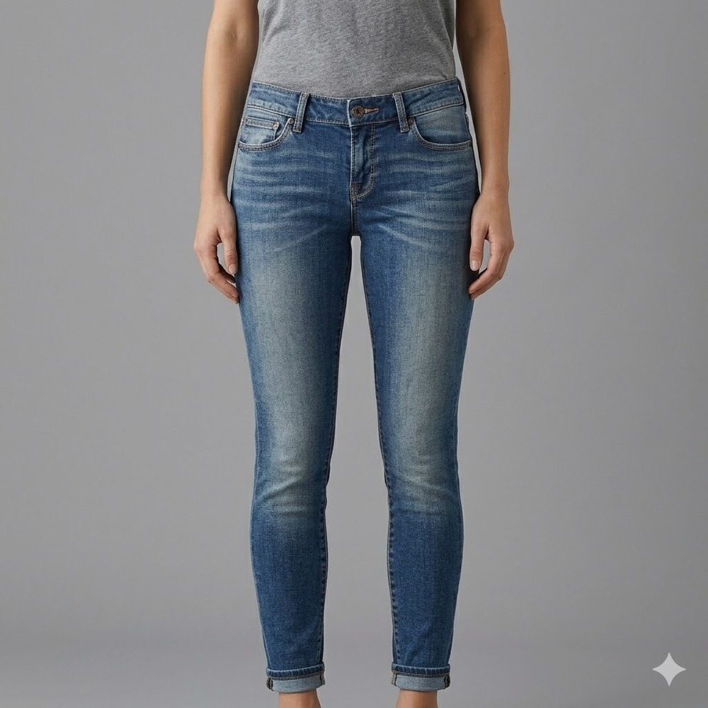 Lucky Brand Lolita Skinny Jeans Dark‎ Wash Stretch Denim Size 4/27